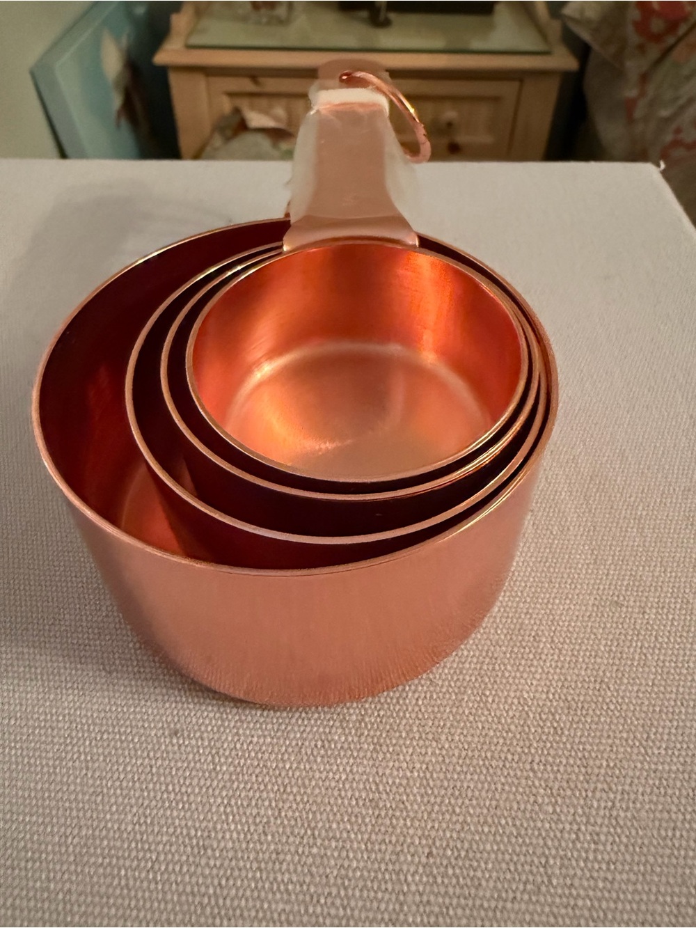 Copper-Nesting Measuring Cups - Set of 4 Sur La Table